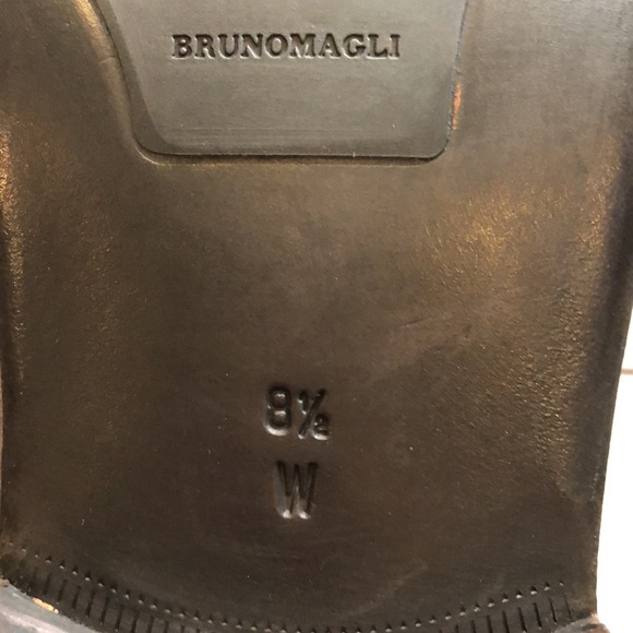Brunomagli Brown Leather oxford shoes